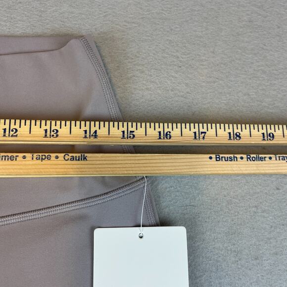 Lululemon Align HR High Rise Crop 21" Leggings Womens Sz 12 Mauve Grey - Picture 11 of 13